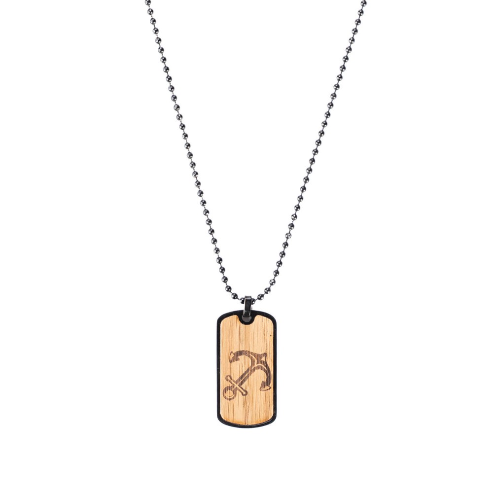 Nieśmiertelnik Bewood - Kotwica - Dąb (3)