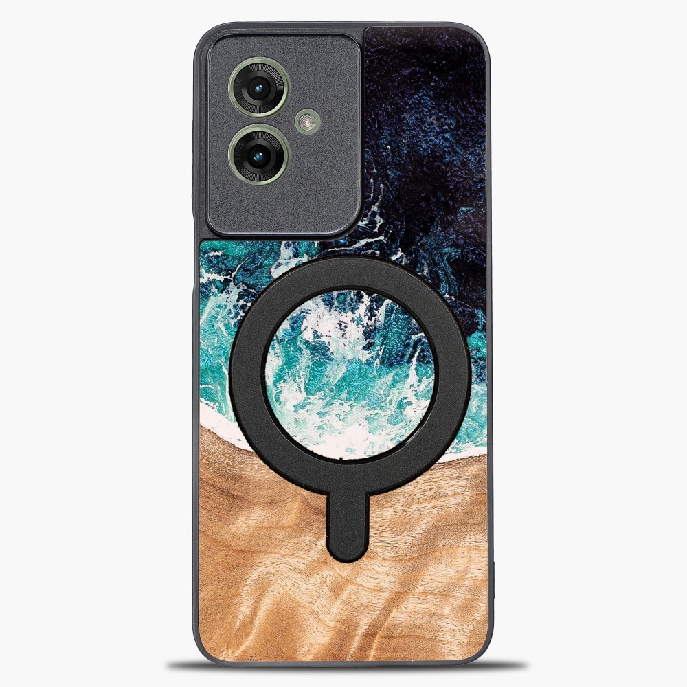Bewood Resin Case for Motorola G55 5G - Dream Island with MagSafe (6)