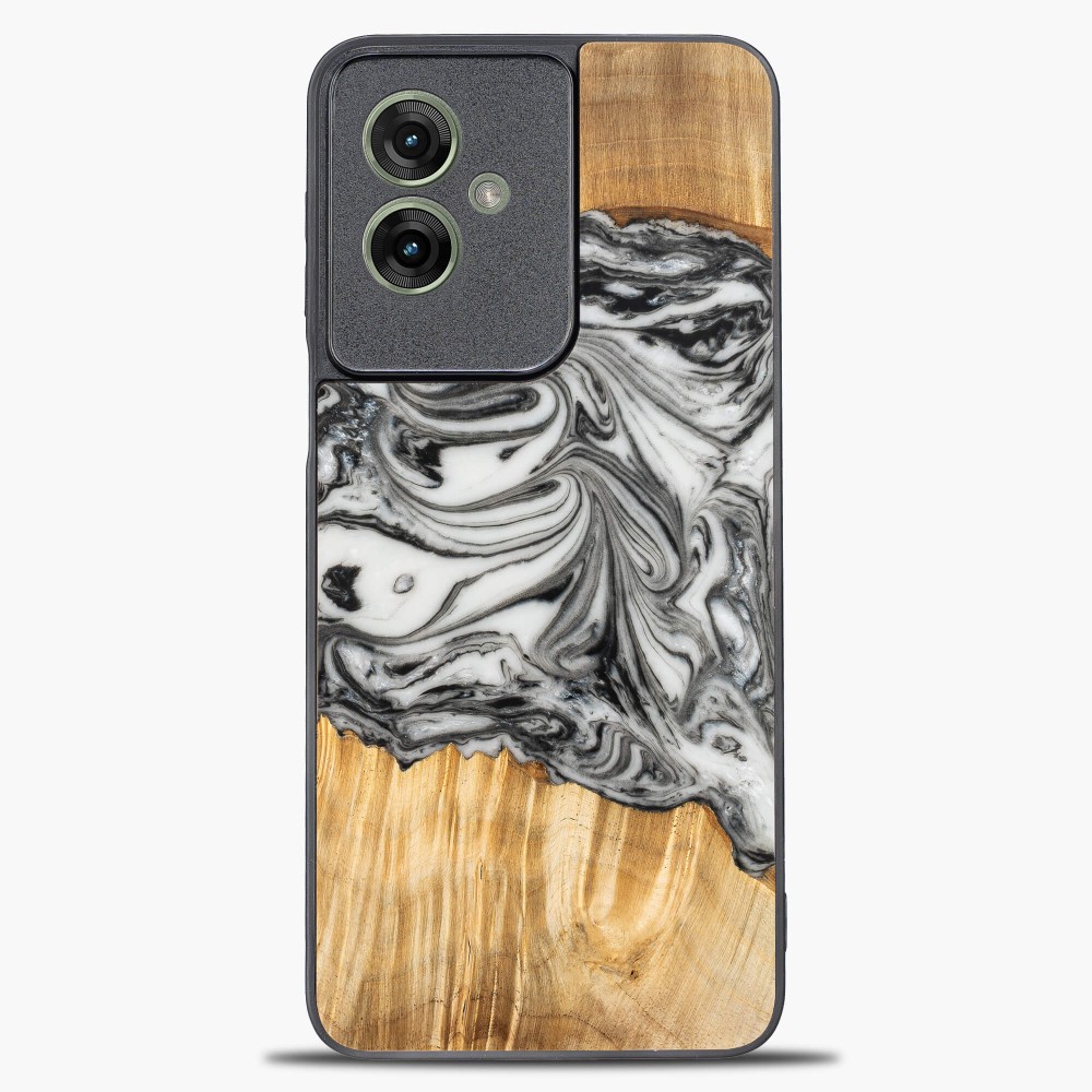 Bewood Resin Case for Motorola G55 5G - 4 Elements - Earth (1)