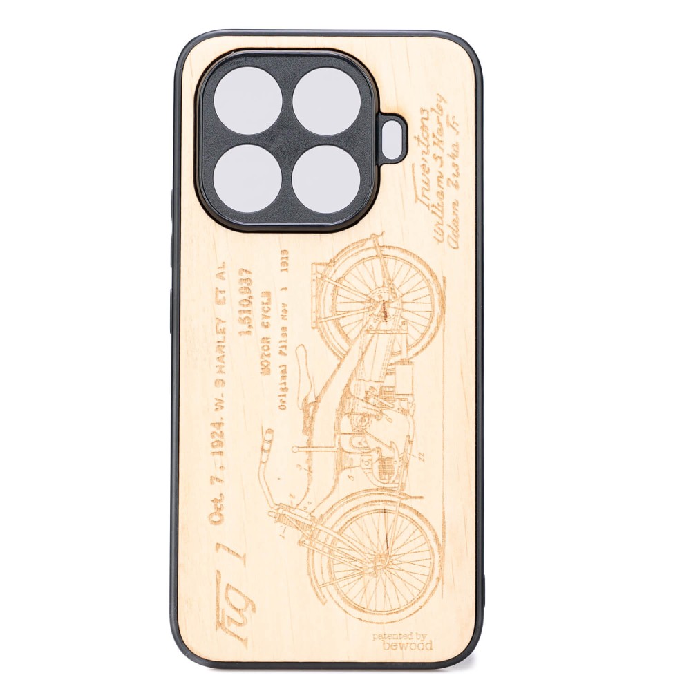 Drewniane Etui Bewood do Xiaomi 15T Pro HARLEY PATENT ANIEGRE (1)