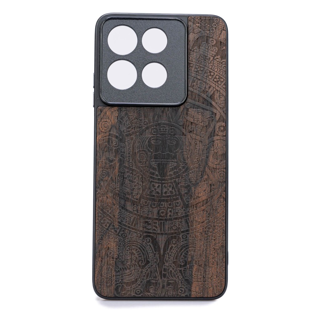 Drewniane Etui Bewood do Motorola G86 5G KALENDARZ AZTECKI ZIRICOTE (1)