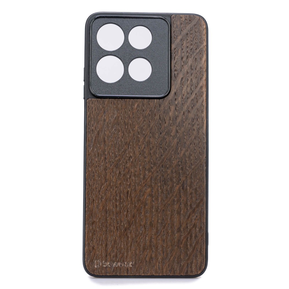 Drewniane Etui Bewood do Motorola G56 5G DĄB WĘDZONY (1)