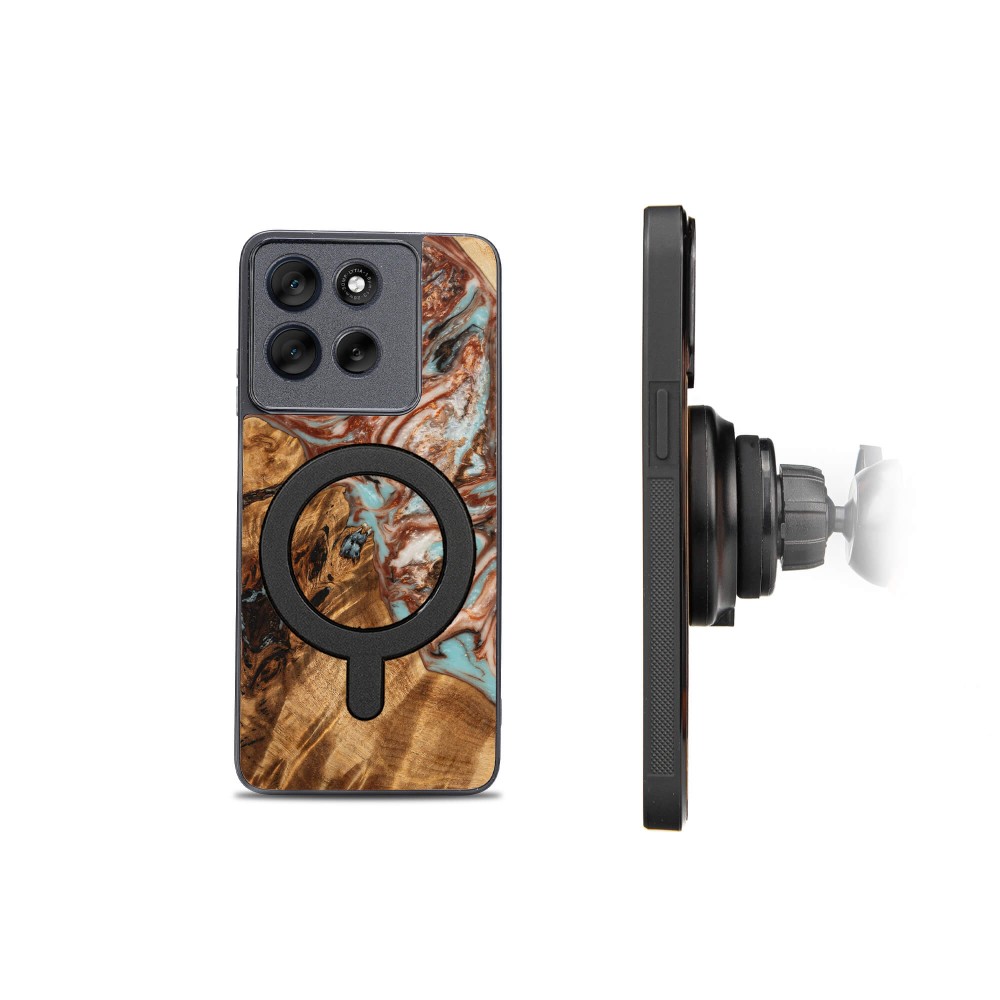 Bewood Resin Case for Motorola G56 5G - Planets - Jupiter with MagSafe (2)