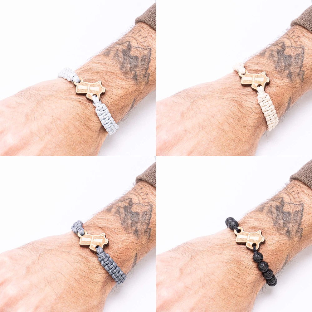 Wooden Bracelet Coffee maker Aniegre Cotton (2)