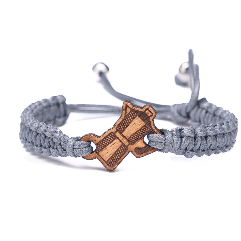 Wooden Bracelet Coffee maker Merbau Cotton (3)