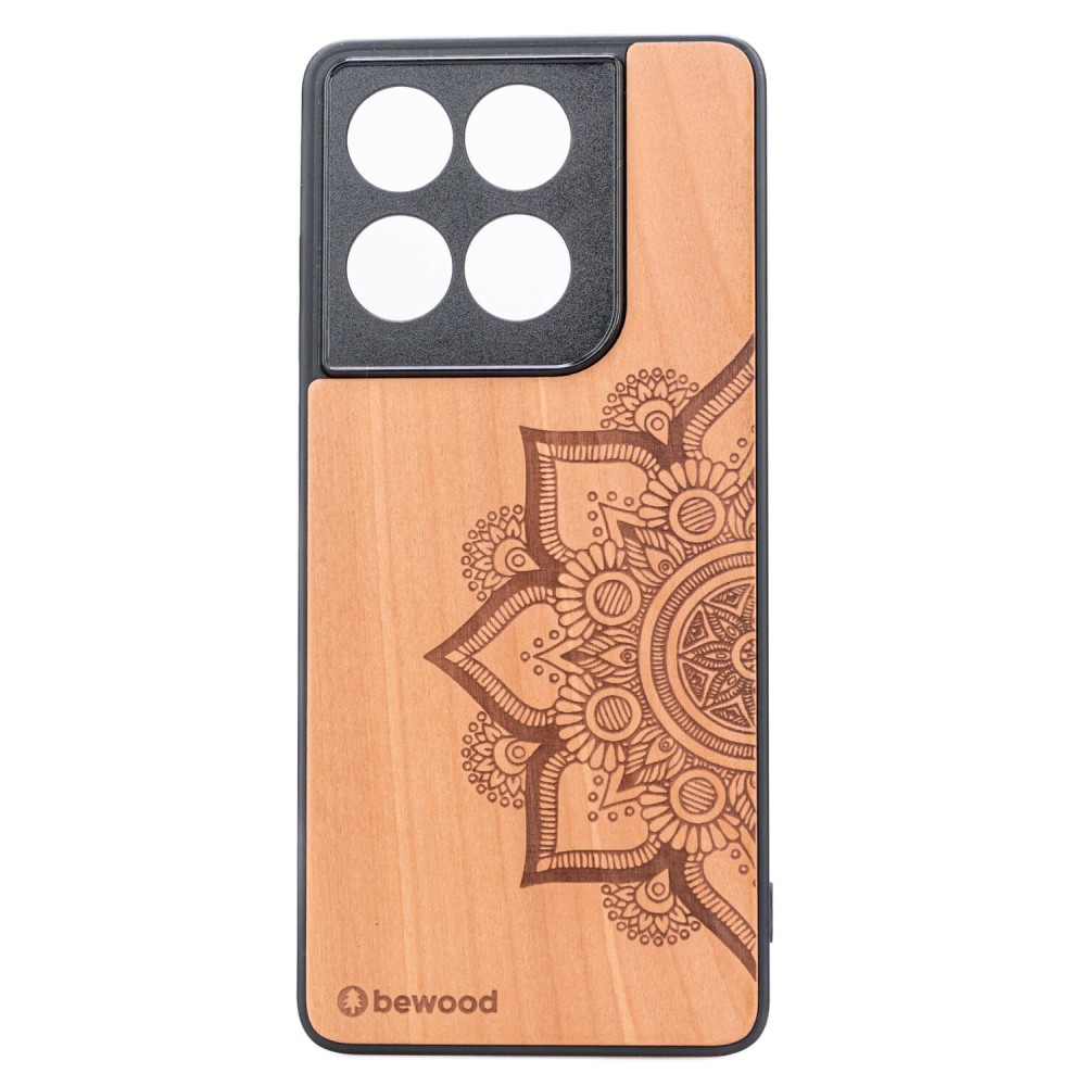 Drewniane Etui Bewood do Motorola Edge 70 MANDALA JABŁOŃ (1)