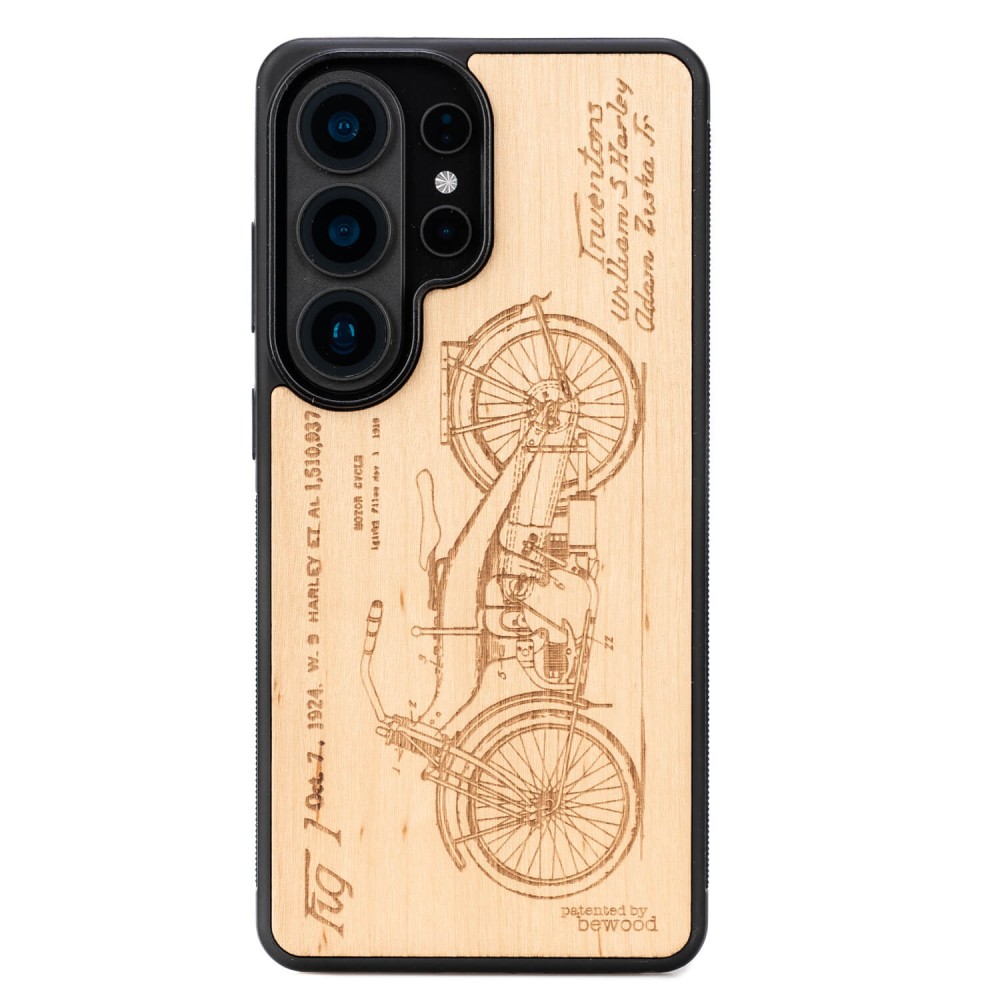 Drewniane Etui Bewood do Samsung Galaxy S26 Ultra HARLEY PATENT ANIEGRE (1)