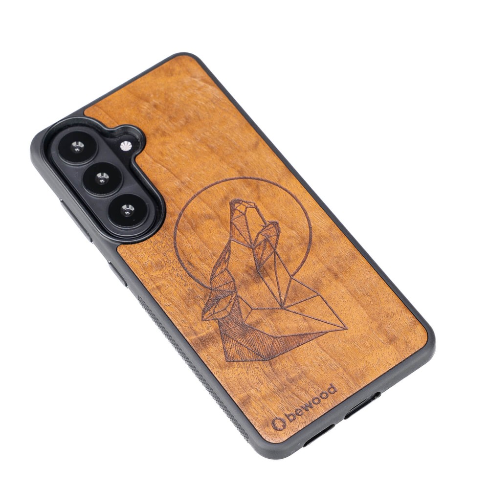 Samsung Galaxy S26 Wolf Imbuia Bewood Wood Case (3)