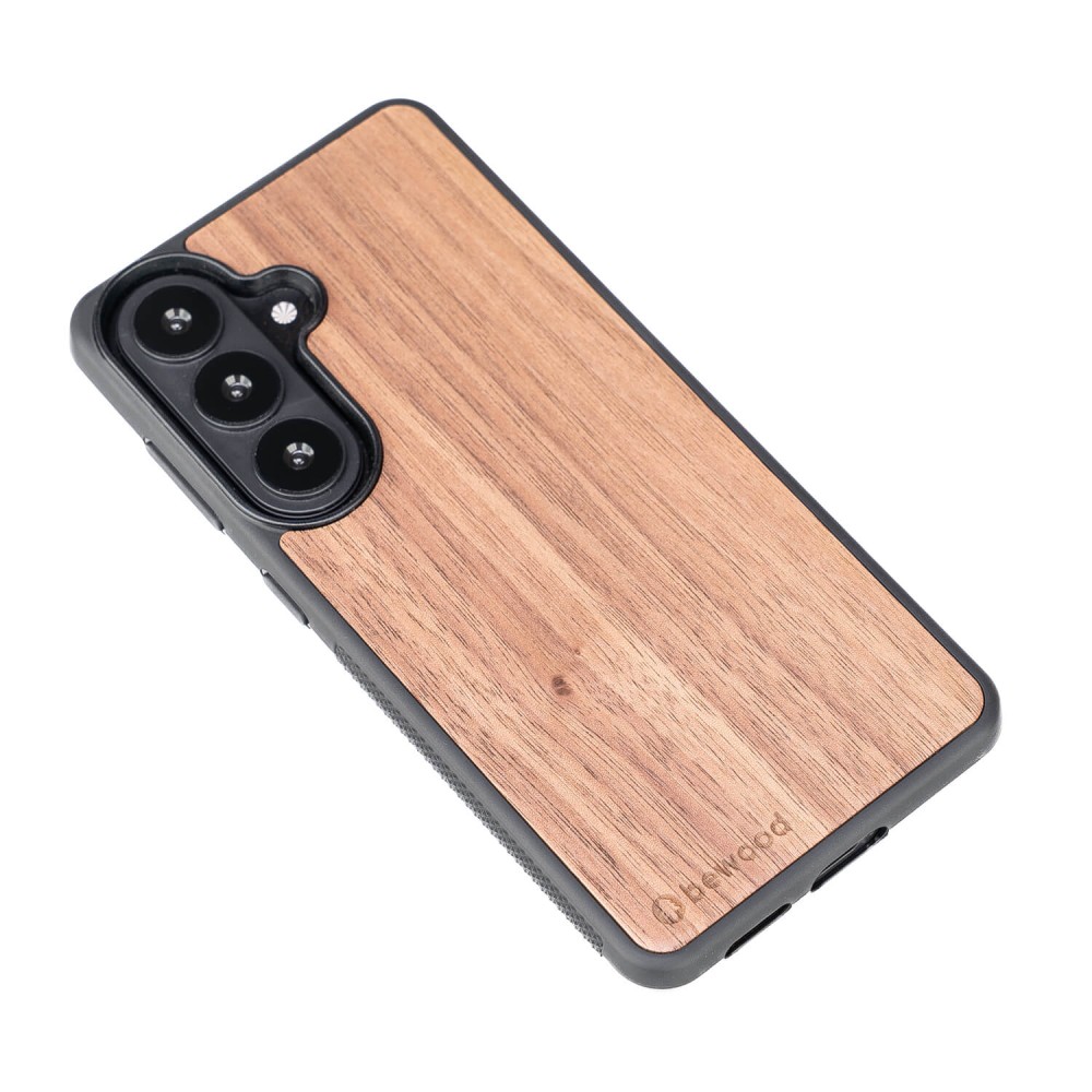 Drewniane Etui Bewood do Samsung Galaxy S26 ORZECH AMERYKAŃSKI (3)