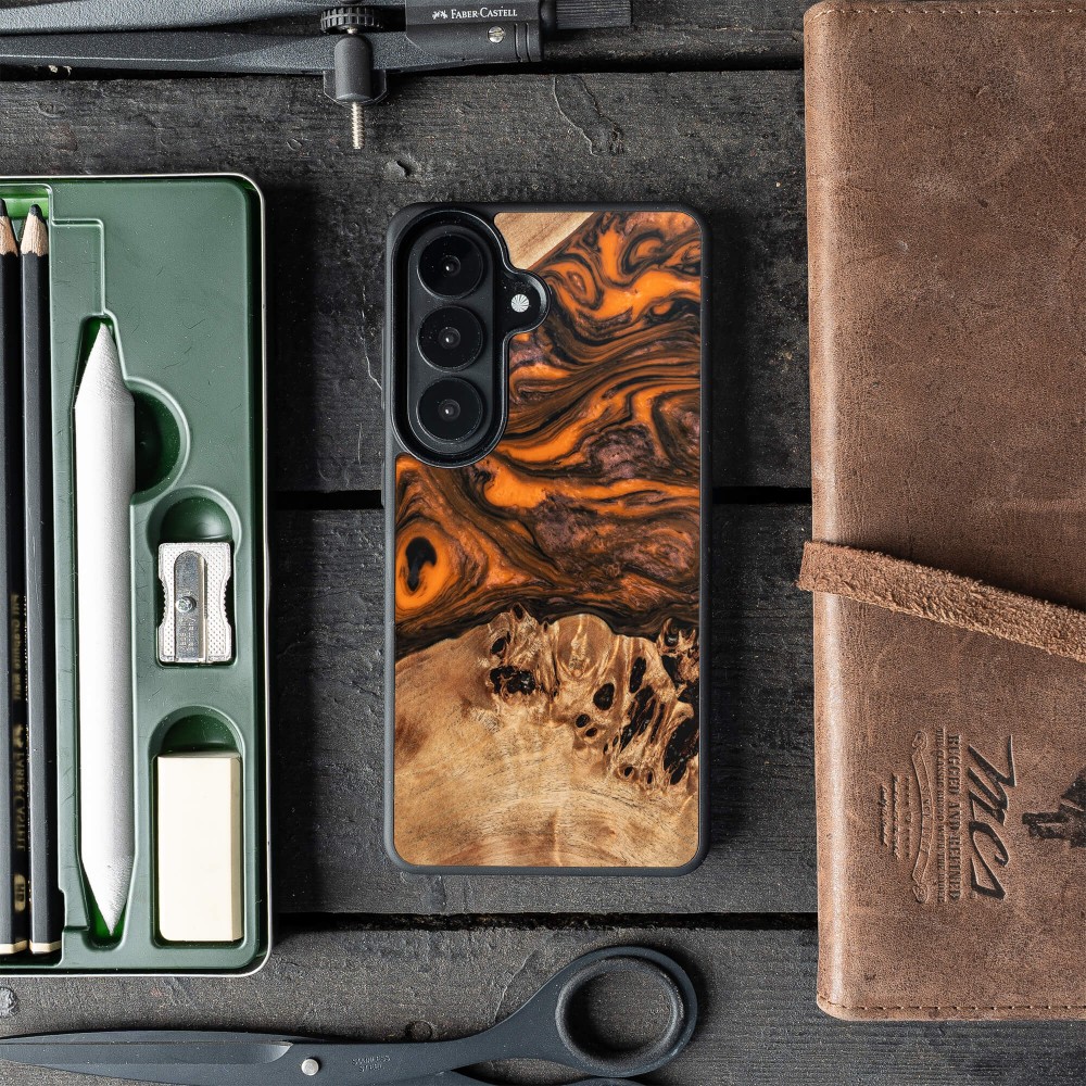 Etui Bewood Unique do Samsung Galaxy S26 - Orange (2)