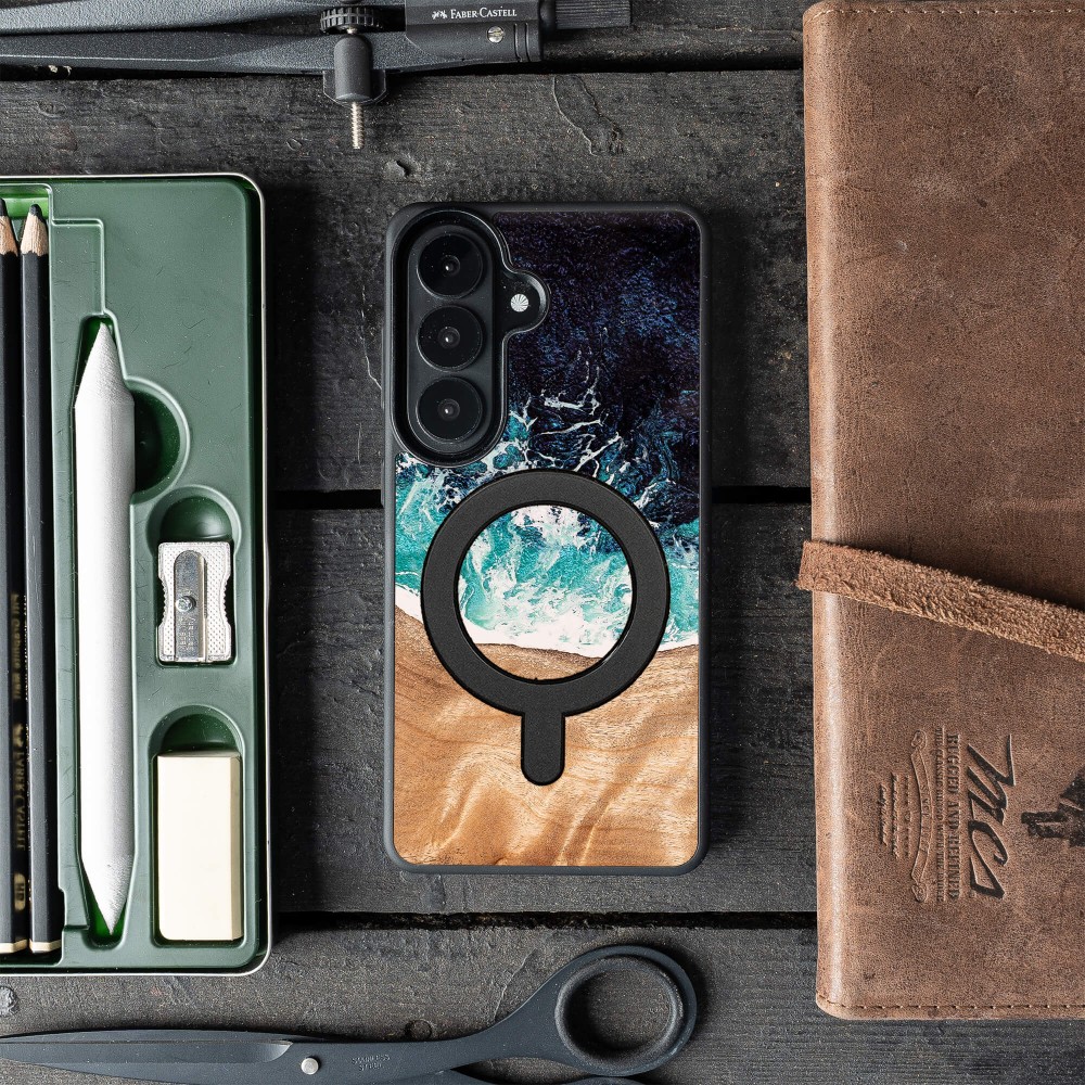 Bewood Resin Case for Samsung Galaxy S26 Plus - Dream  Island with MagSafe (3)