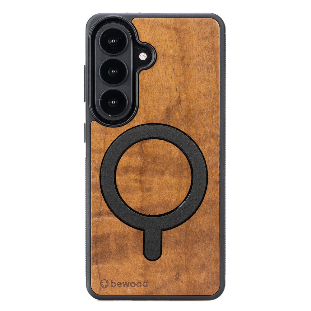 Drewniane Etui Bewood do Samsung Galaxy S26 IMBUIA z MagSafe (1)