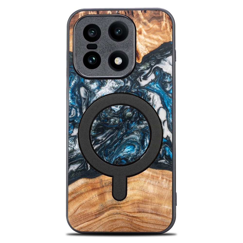 Bewood Resin Case for OnePlus 15 - Planets - Earth with MagSafe (1)