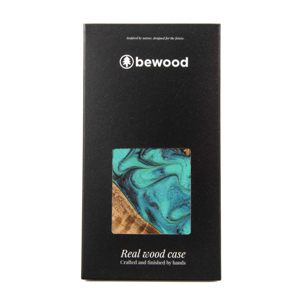 Etui Bewood Unique do Xiaomi Redmi Note 15 Pro 5G - Turquoise (3)
