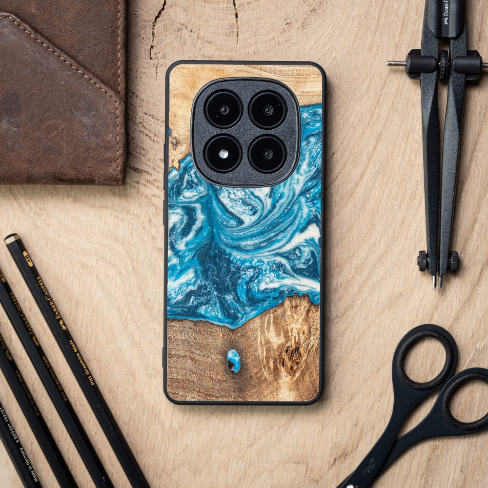 Etui Bewood Unique do Xiaomi Redmi Note 15 Pro 5G - Planets - Uran (2)