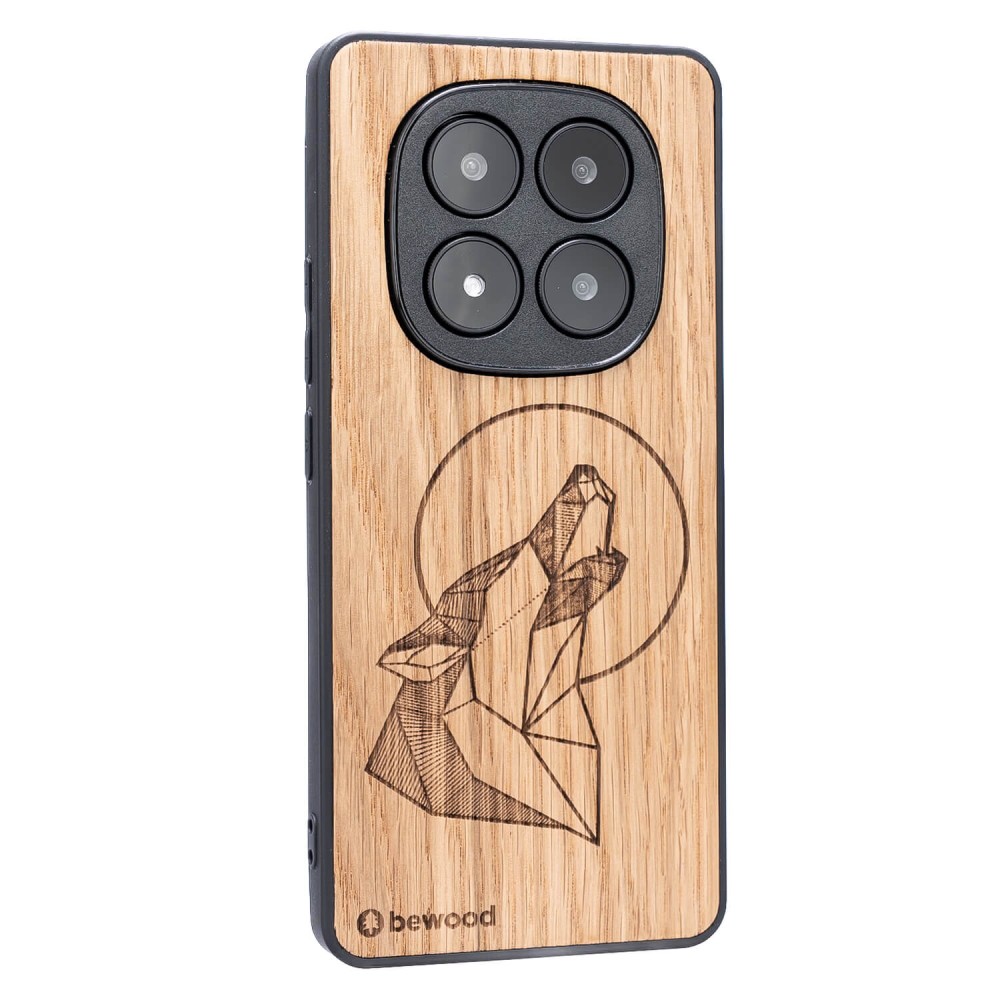 Drewniane Etui Bewood do Xiaomi Redmi Note 15 Pro 5G WILK DĄB (2)