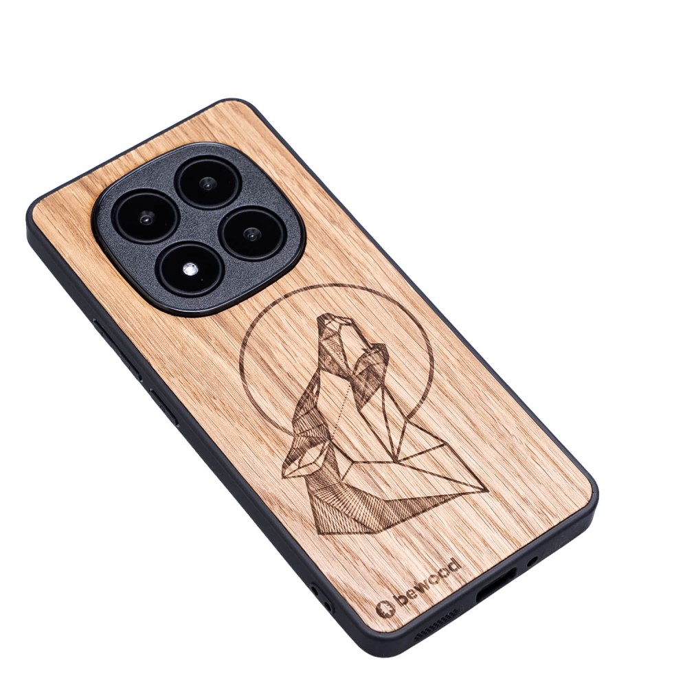 Drewniane Etui Bewood do Xiaomi Redmi Note 15 Pro 5G WILK DĄB (3)