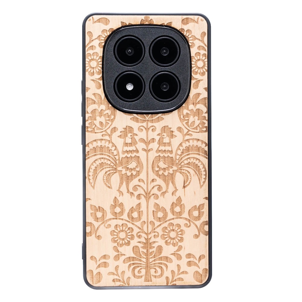 Drewniane Etui Bewood do Xiaomi Redmi Note 15 Pro 5G POLSKI FOLK ANIEGRE (1)