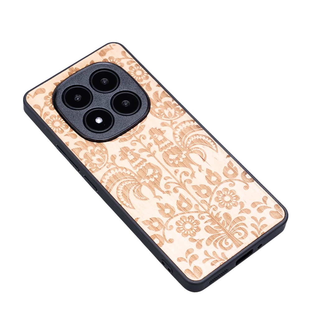 Drewniane Etui Bewood do Xiaomi Redmi Note 15 Pro 5G POLSKI FOLK ANIEGRE (3)