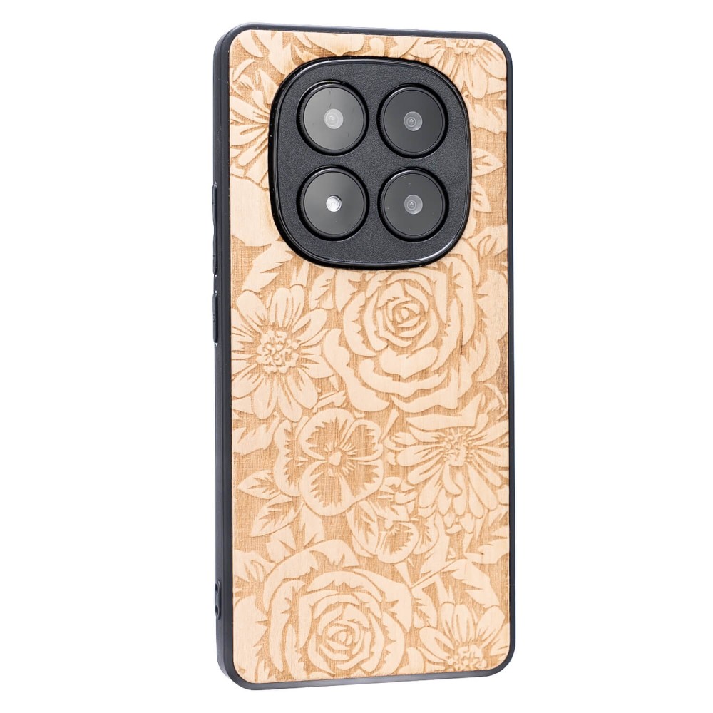 Drewniane Etui Bewood do Xiaomi Redmi Note 15 5G RÓŻE ANIEGRE (2)