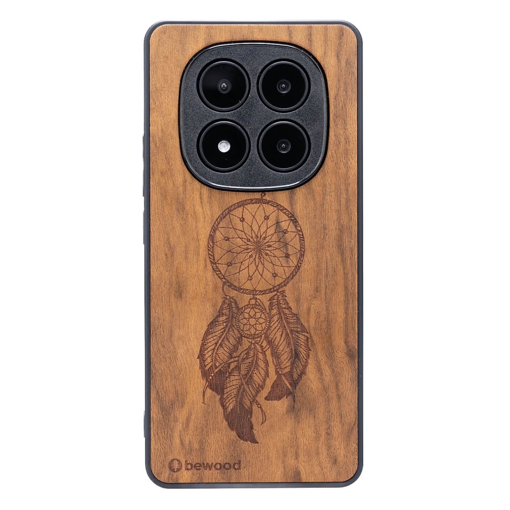 Drewniane Etui Bewood do Xiaomi Redmi Note 15 5G ŁAPACZ SNÓW IMBUIA (1)