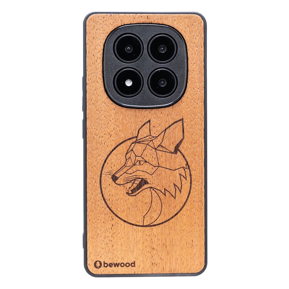 Drewniane Etui Bewood do Xiaomi Redmi Note 15 5G LIS MERBAU (1)