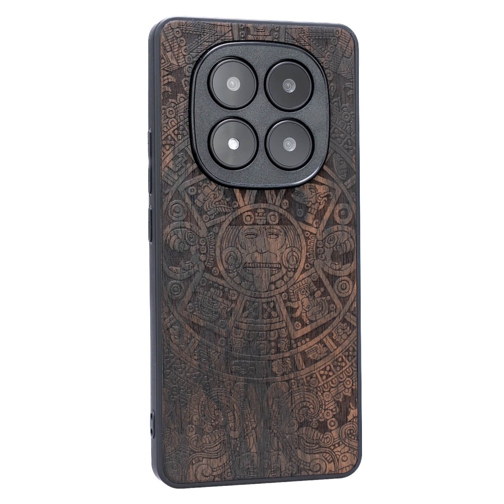 Drewniane Etui Bewood do Xiaomi Redmi Note 15 5G KALENDARZ AZTECKI ZIRICOTE (2)