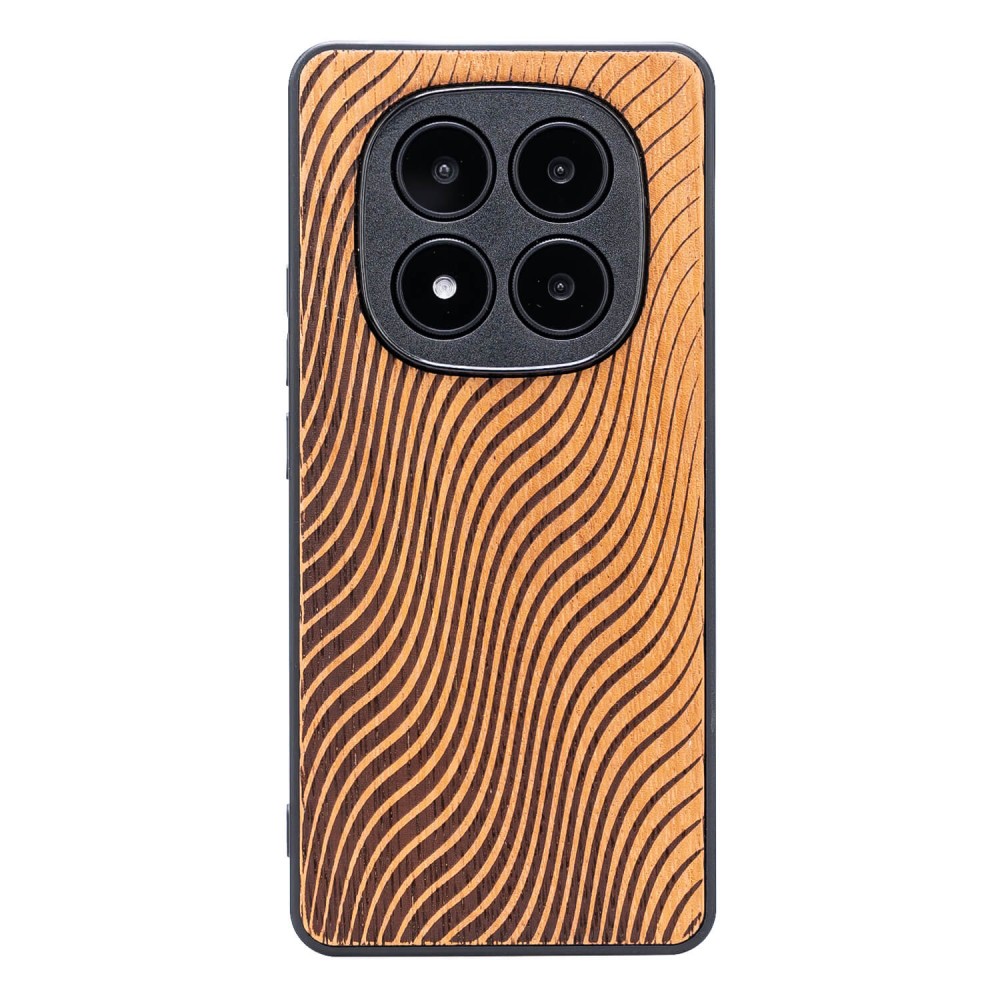 Drewniane Etui Bewood do Xiaomi Redmi Note 15 5G FALE MERBAU (1)