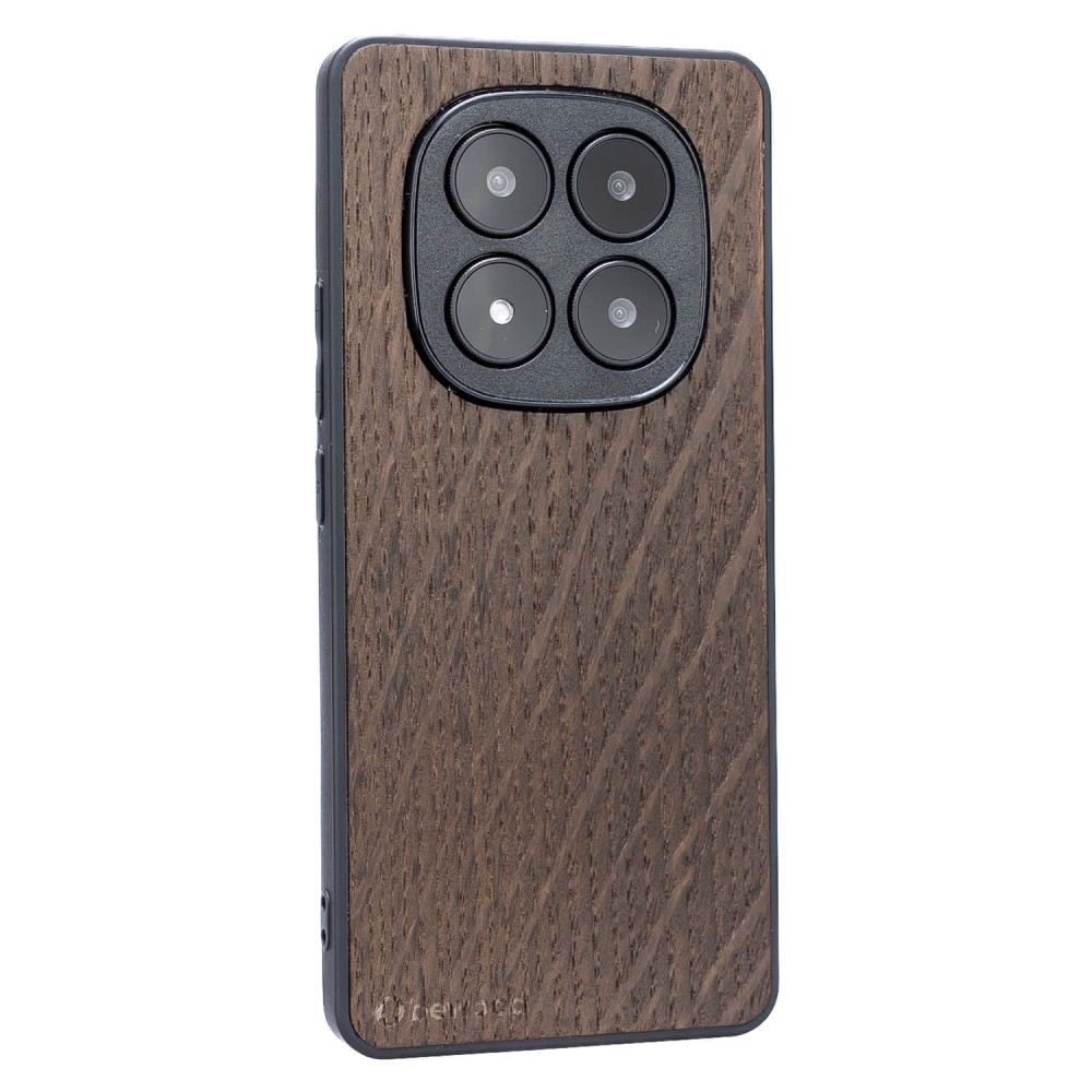 Drewniane Etui Bewood do Xiaomi Redmi Note 15 5G DĄB WĘDZONY (2)