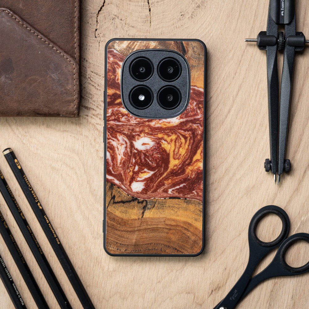 Etui Bewood Unique do Xiaomi Redmi Note 15 Pro 5G - Planets - Mars (2)