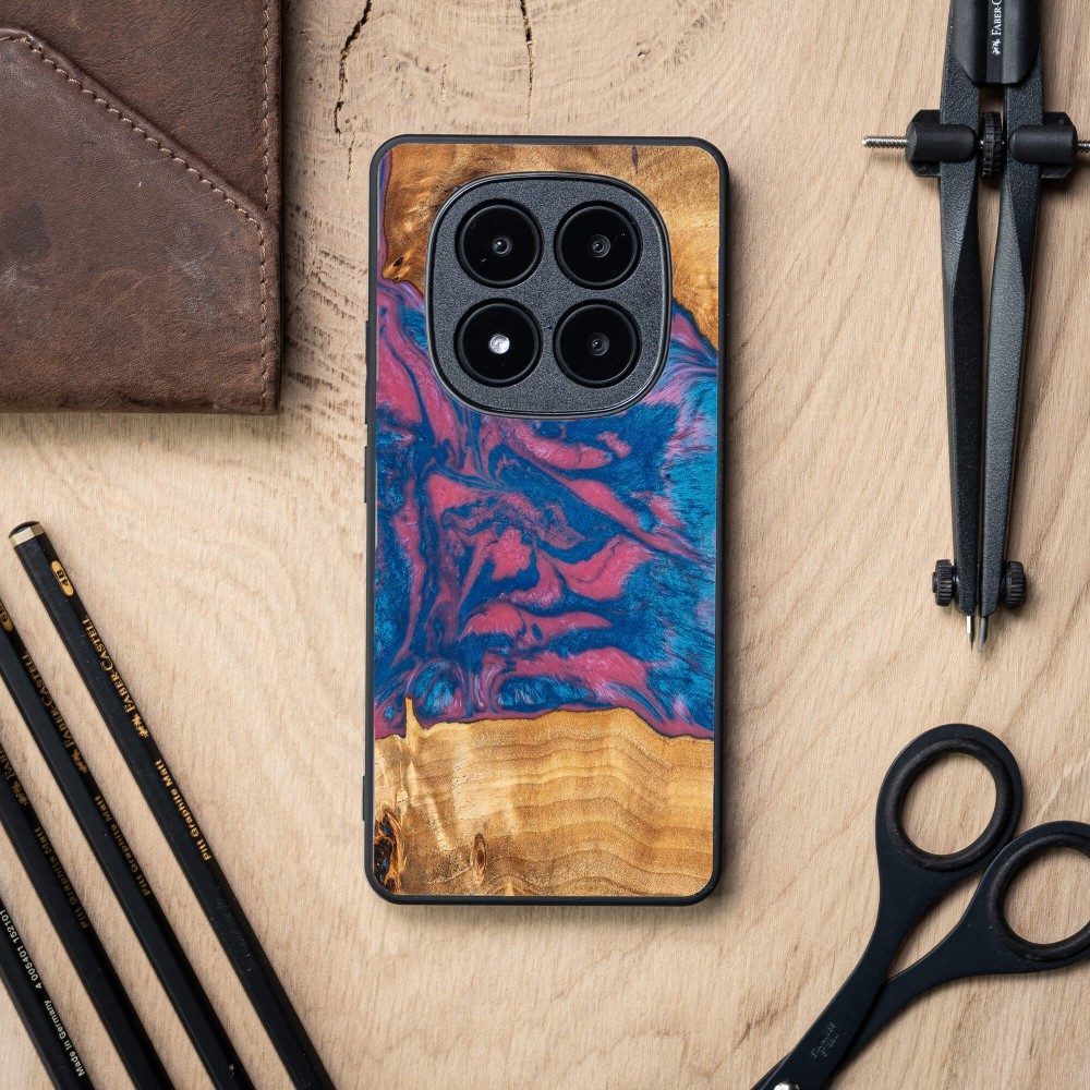 Etui Bewood Unique do Xiaomi Redmi Note 15 Pro 5G - Neons - Vegas (2)