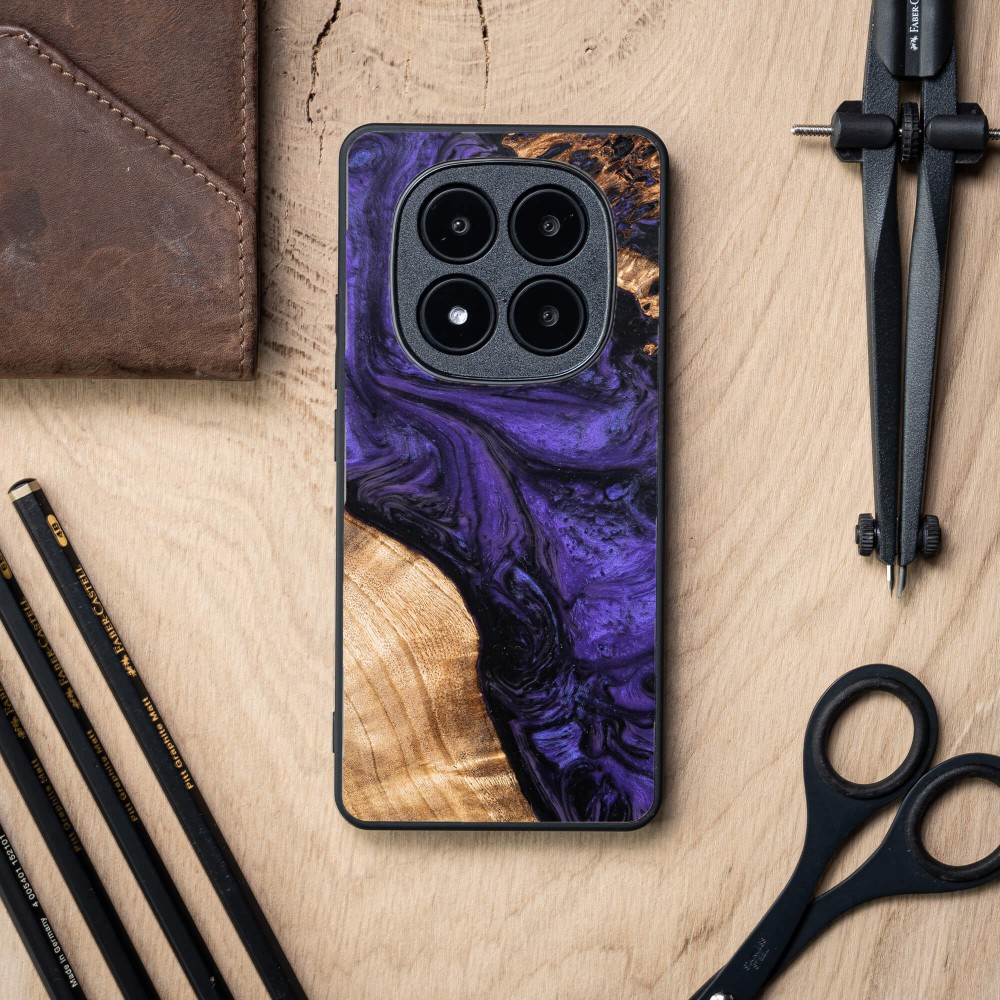 Etui Bewood Unique do Xiaomi Redmi Note 15 5G - Violet (2)