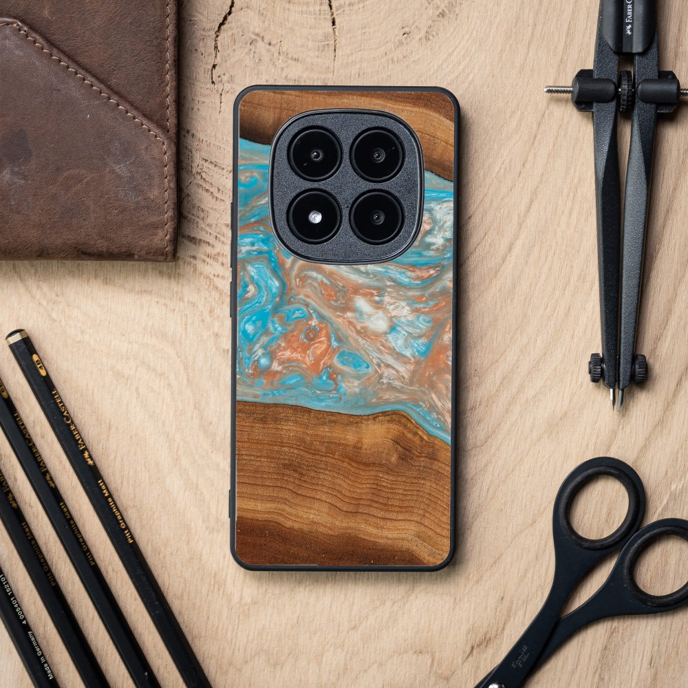 Etui Bewood Unique do Xiaomi Redmi Note 15 5G - Planets - Saturn (2)