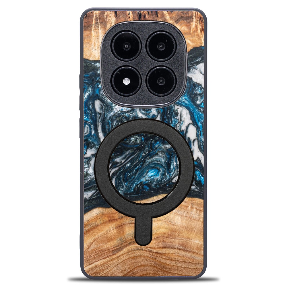 Etui Bewood Unique do Xiaomi Redmi Note 15 5G - Planets - Ziemia z MagSafe (1)