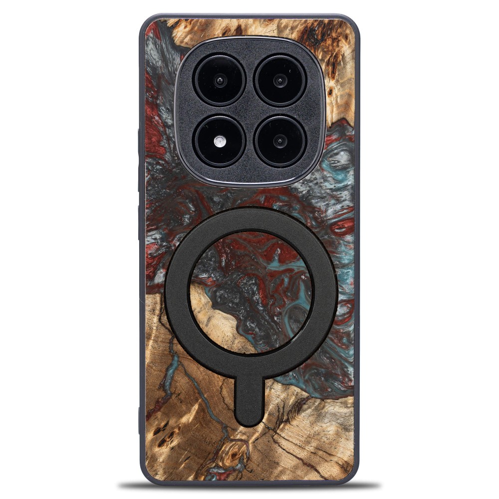 Bewood Resin Case for Xiaomi Redmi Note 15 5G - Planets - Pluto with MagSafe (1)