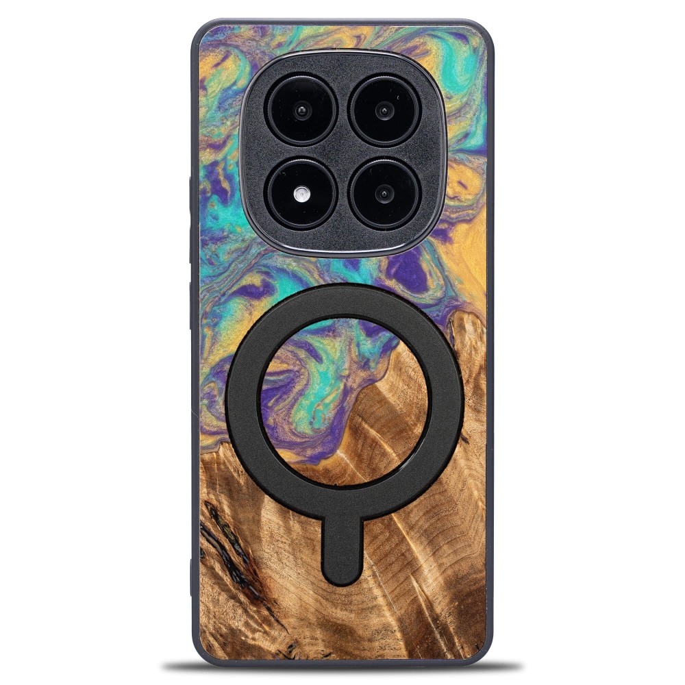 Bewood Resin Case for Xiaomi Redmi Note 15 5G - Planets - Mercury with MagSafe (1)