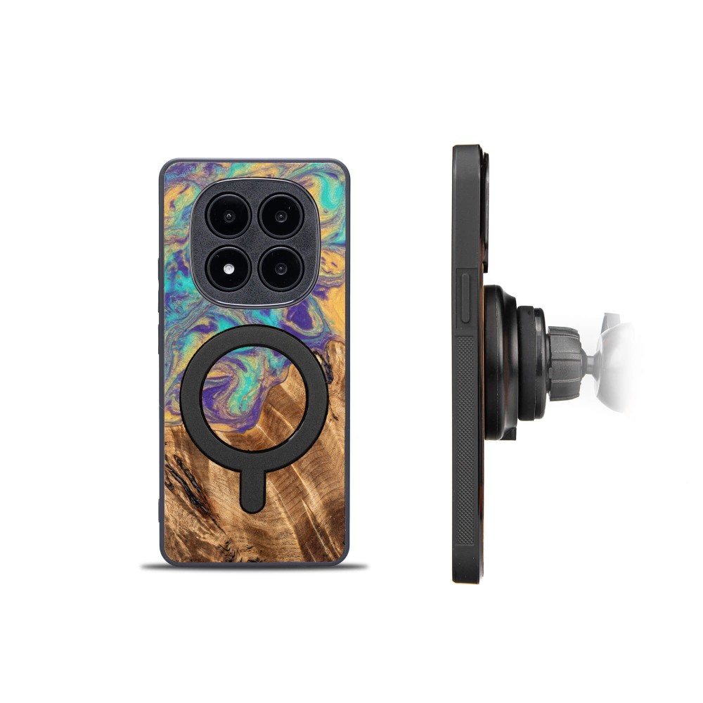 Bewood Resin Case for Xiaomi Redmi Note 15 5G - Planets - Mercury with MagSafe (2)