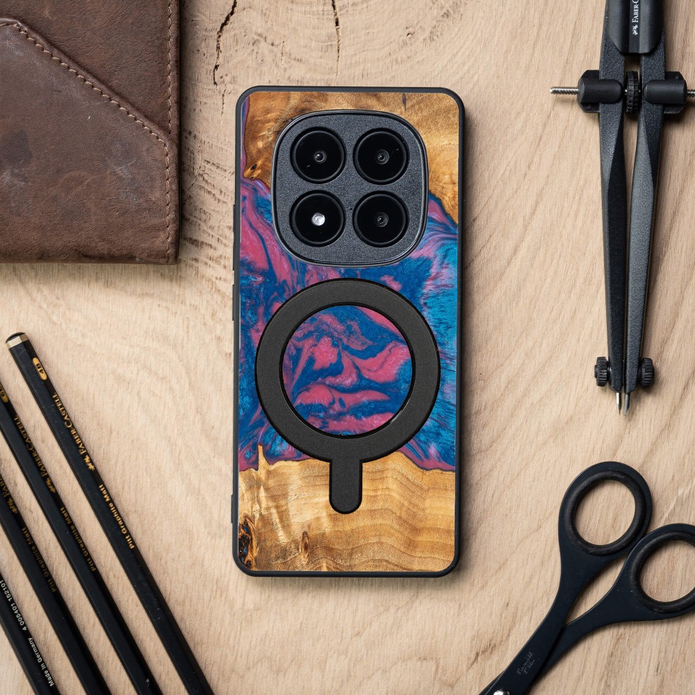 Bewood Resin Case for Xiaomi Redmi Note 15 5G - Neons - Vegas with MagSafe (3)