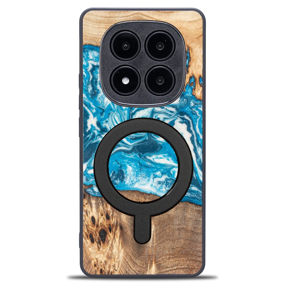 Etui Bewood Unique do Xiaomi Redmi Note 15 Pro Plus 5G - Planets - Uran z MagSafe (1)