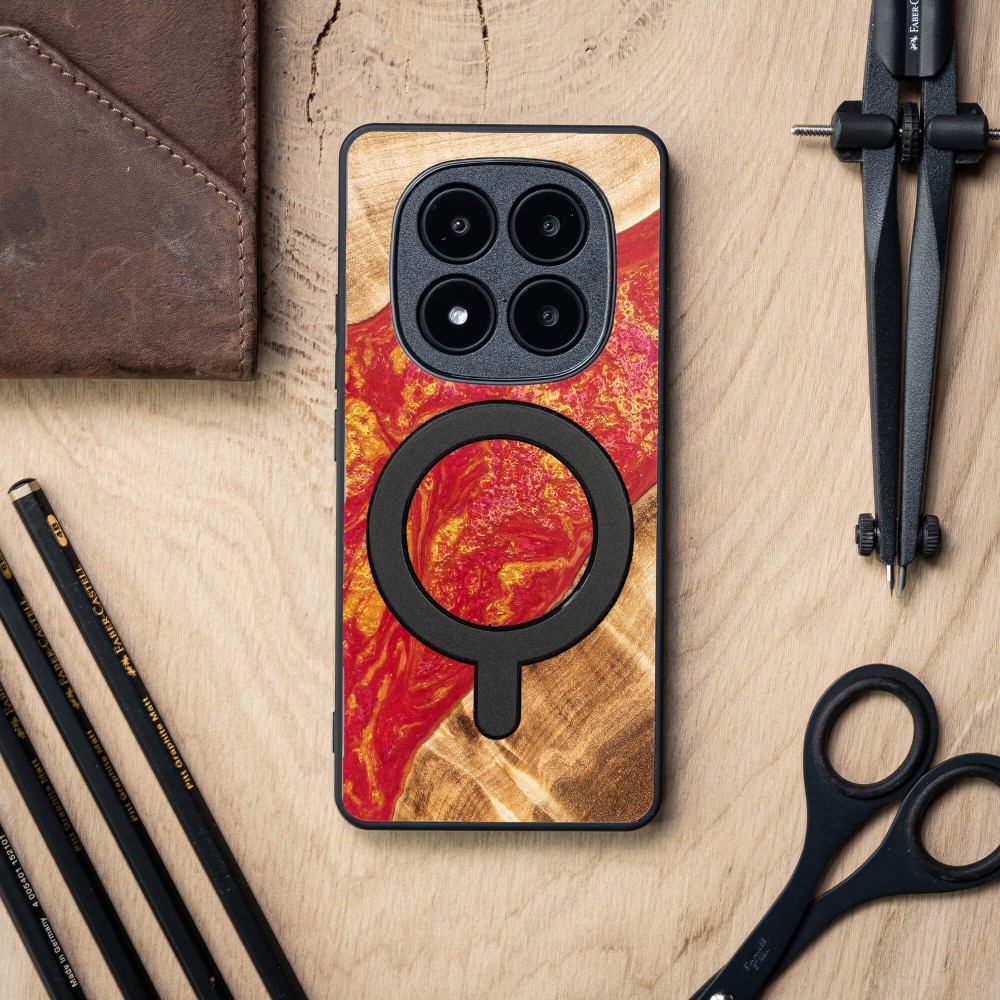 Etui Bewood Unique do Xiaomi Redmi Note 15 Pro Plus 5G - Neons - Paris z MagSafe (3)