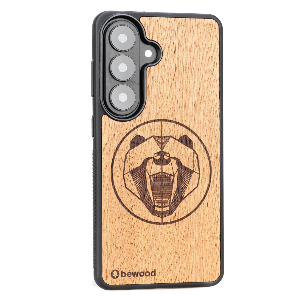 Samsung Galaxy A57 5G Bear Merbau Bewood Wood Case (2)