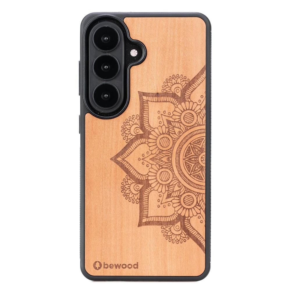 Drewniane Etui Bewood do Samsung Galaxy A57 5G MANDALA JABŁOŃ (1)