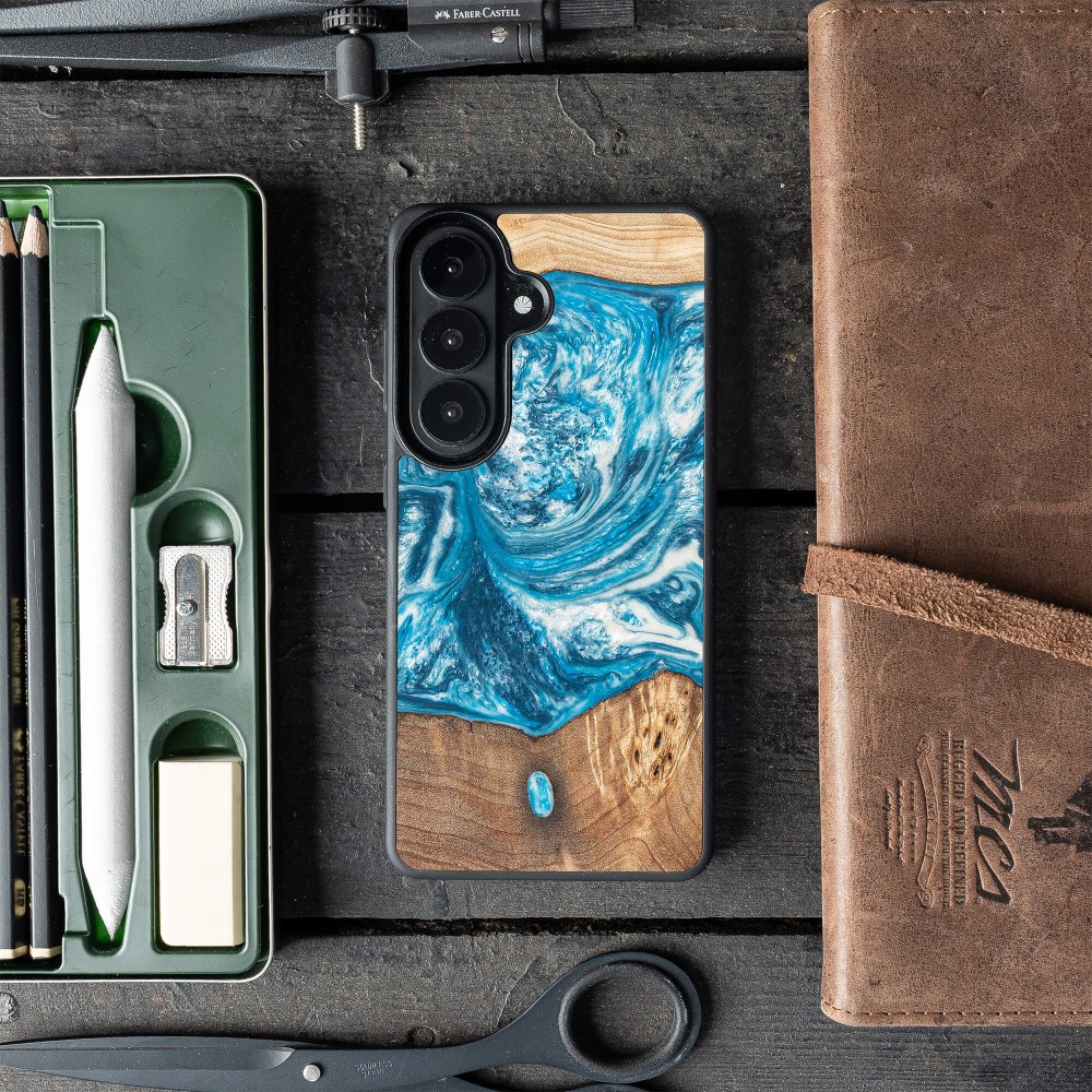 Bewood Resin Case for Samsung Galaxy A57 5G - Planets - Uranus (2)