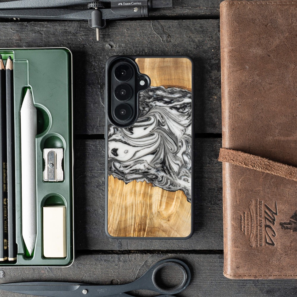 Bewood Resin Case for Samsung Galaxy A57 5G - 4 Elements - Earth (2)