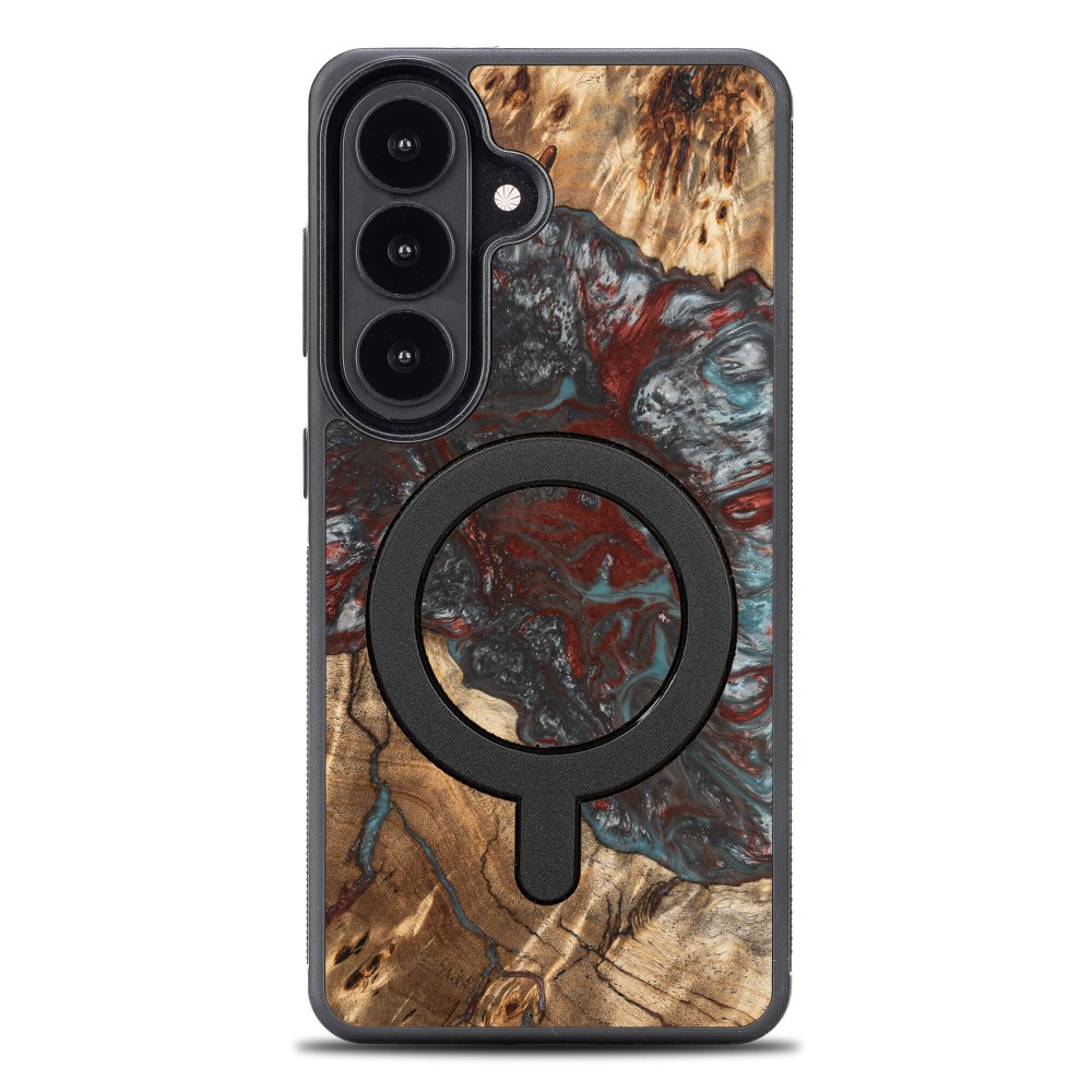 Bewood Resin Case for Samsung Galaxy A37 5G - Planets - Pluto with MagSafe (1)