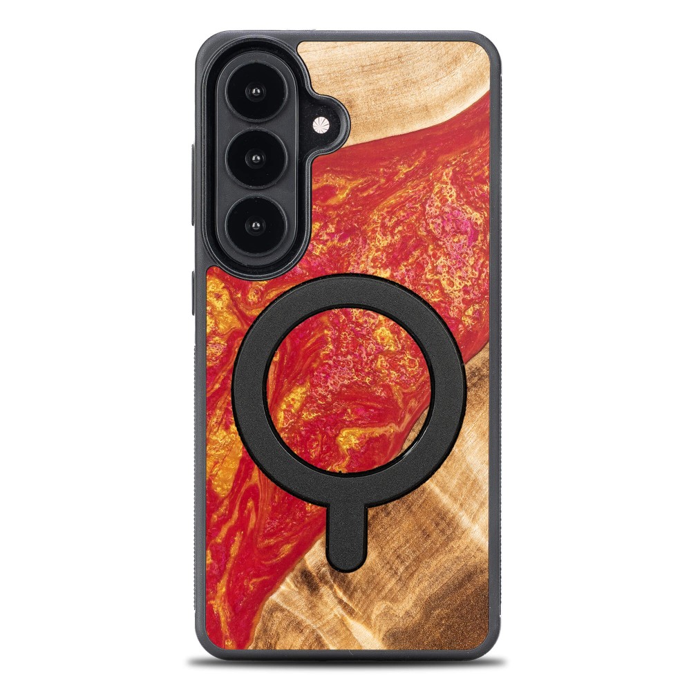 Bewood Resin Case for Samsung Galaxy A37 5G - Neons - Paris with MagSafe (1)