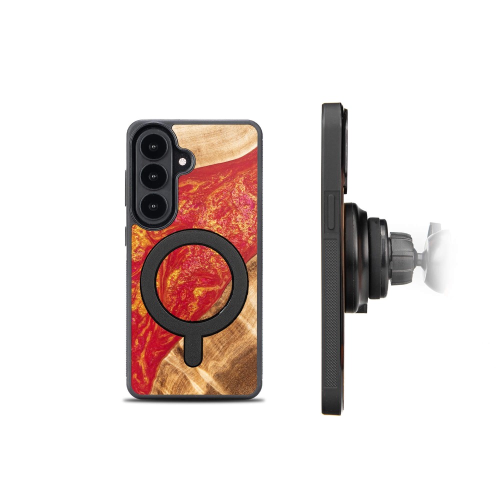 Bewood Resin Case for Samsung Galaxy A37 5G - Neons - Paris with MagSafe (2)