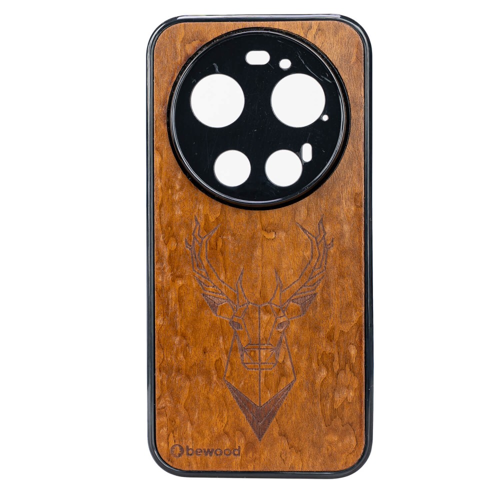 Drewniane Etui Bewood do Xiaomi 17 Ultra JELEŃ IMBUIA (1)