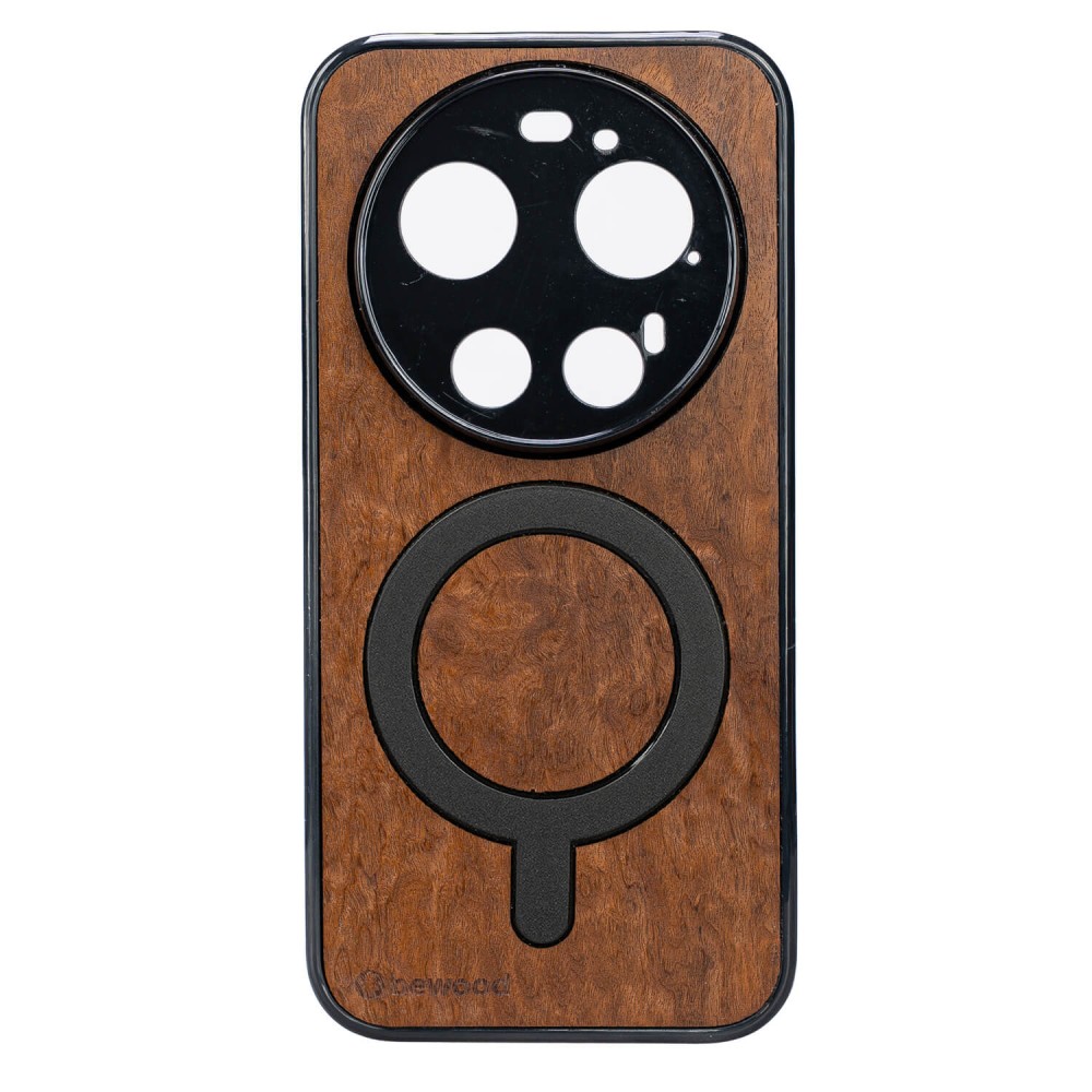 Drewniane Etui Bewood do Xiaomi 17 Ultra IMBUIA z MagSafe (1)
