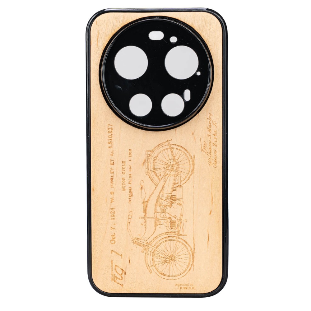 Drewniane Etui Bewood do Xiaomi 17 Ultra HARLEY PATENT ANIEGRE (1)